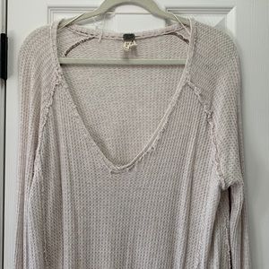 Oatmeal Free People Laguna Thermal